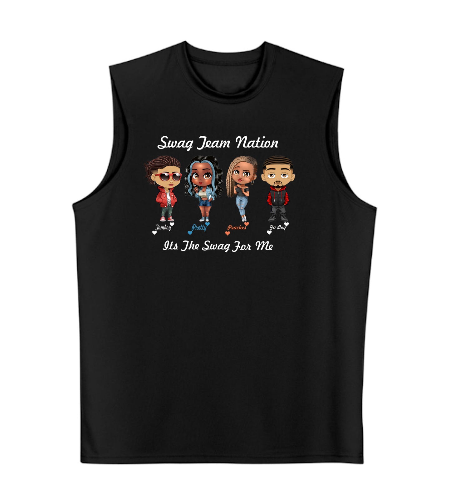 Swag Team Nation Unisex Muscle Tank