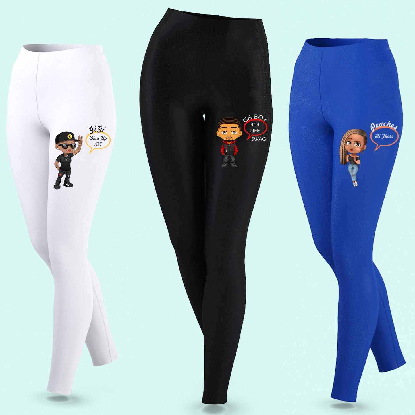 Swag Team Nation Leggings