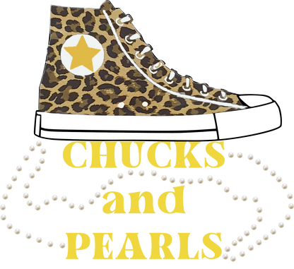 Chucks and Pearls Transfers