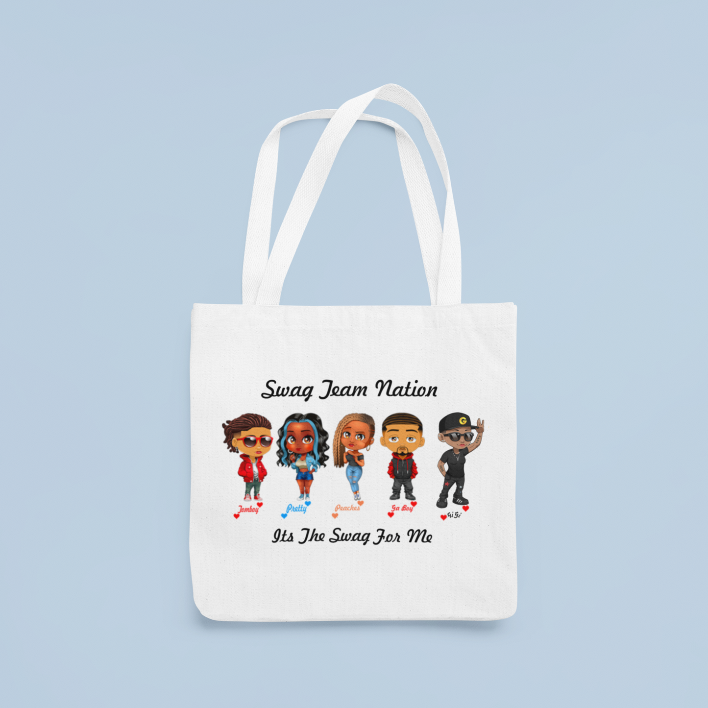 Swag Team Nation Tote Bag